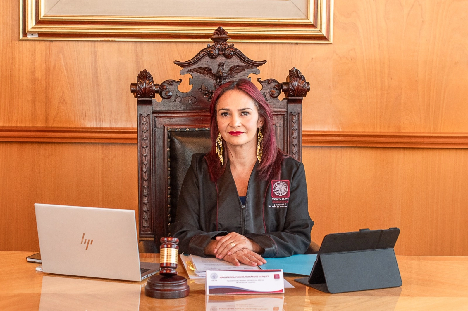 Presidenta del Tribunal de Disciplina Judicial