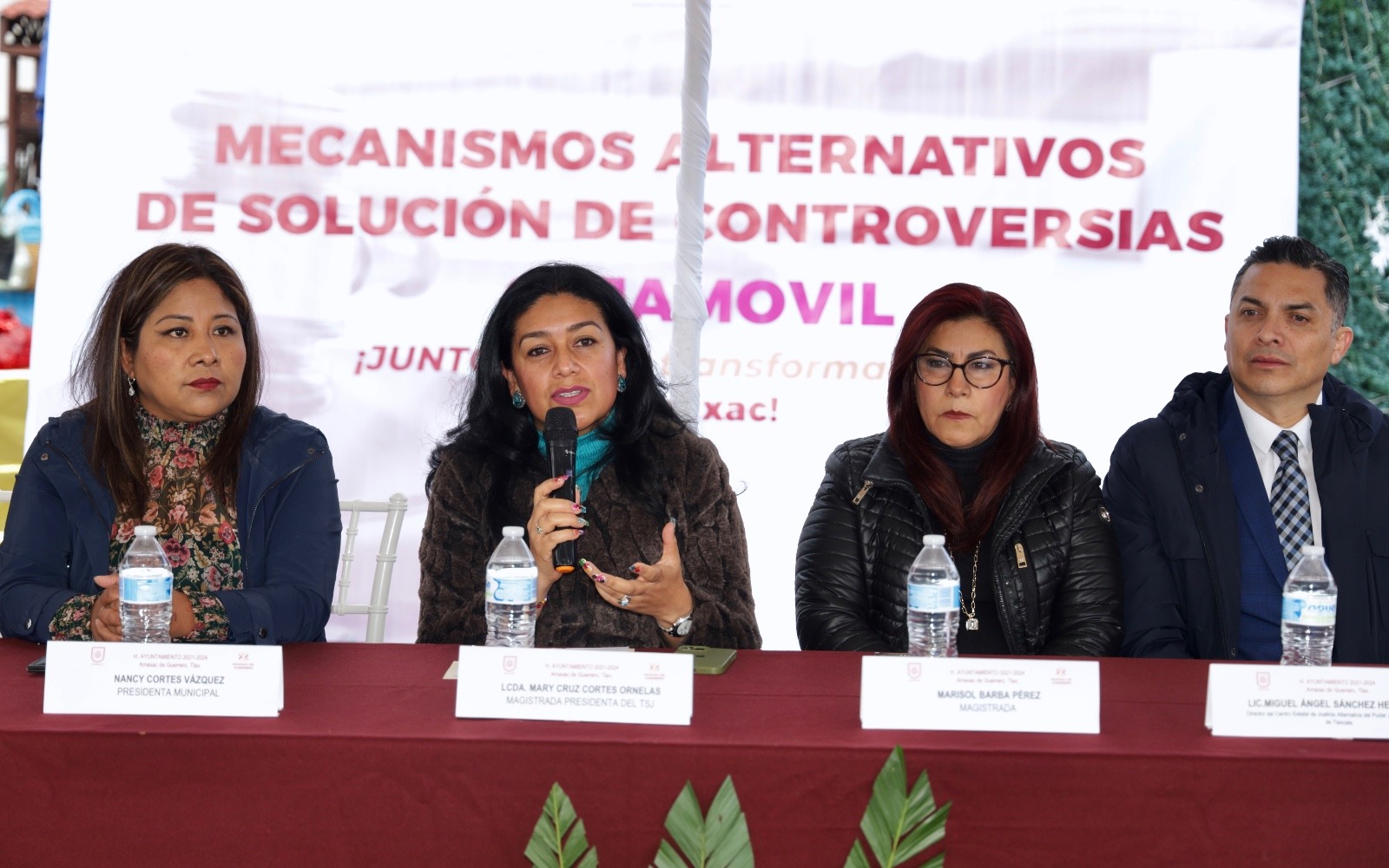 Regresa la Justicia Alternativa a Amaxac de Guerrero: instalan el CEJAMÓVIL