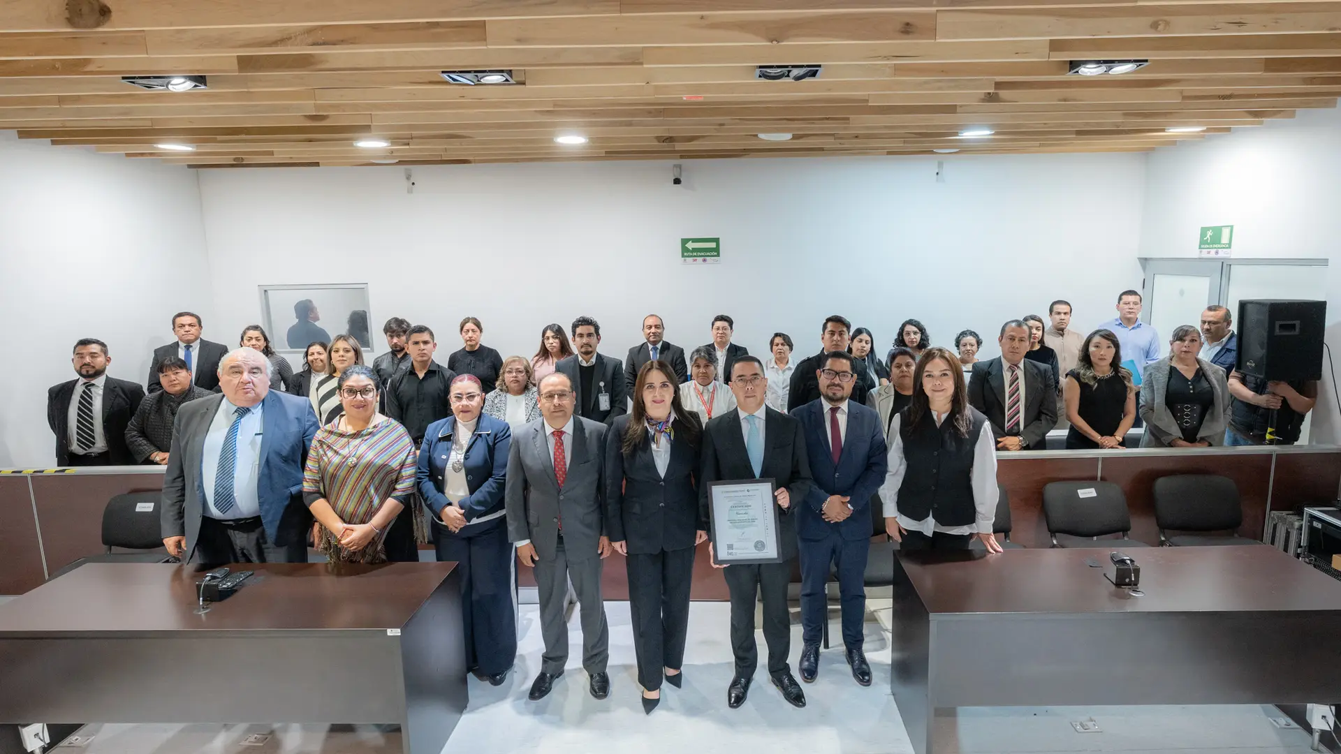 Por tercera ocasión, obtiene Juzgado Mercantil y de Oralidad Mercantil el Certificado JOM
