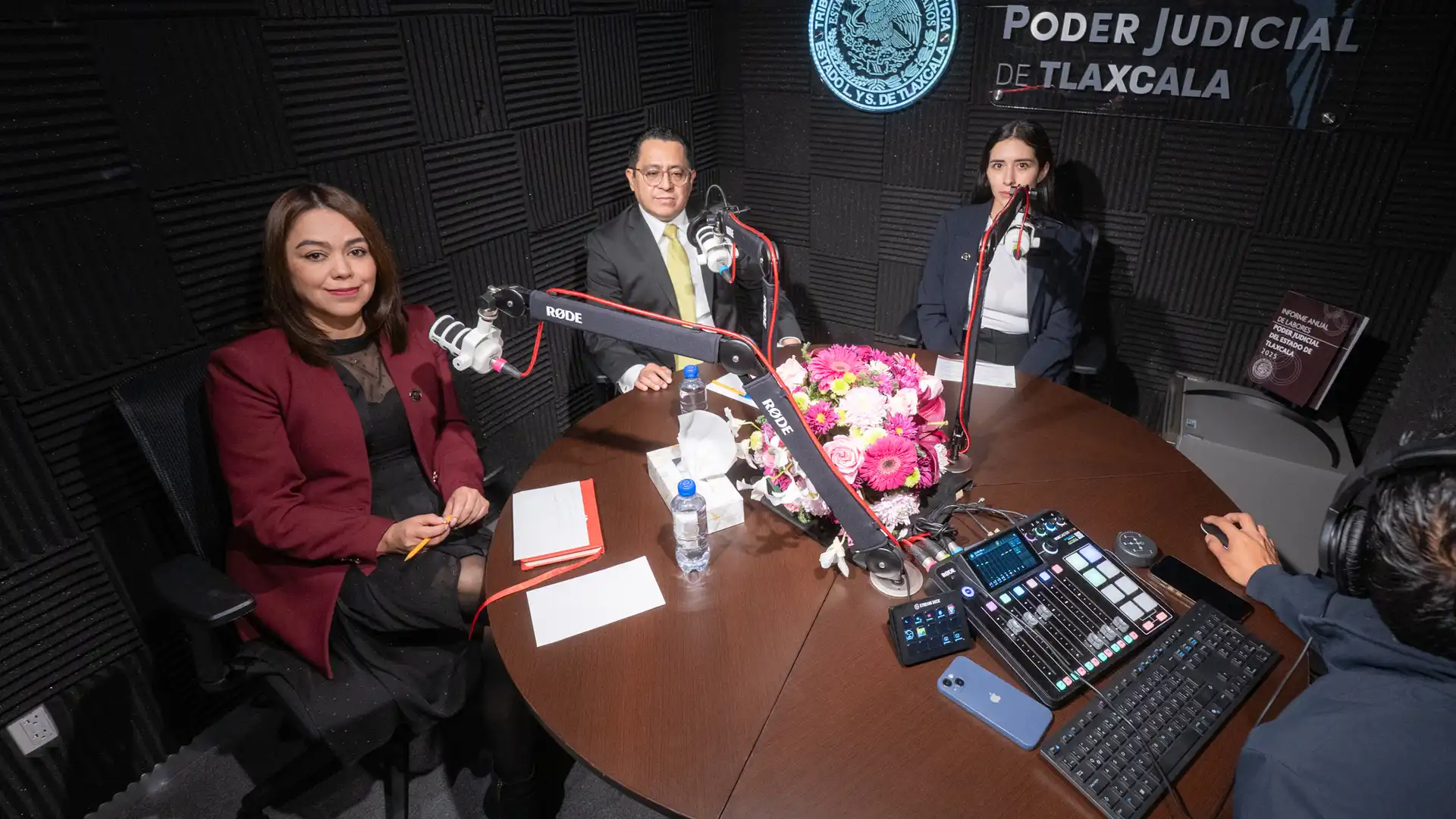 Inicia Transmisión el Podcast “Voces de la Justicia” del Canal del Poder Judicial del Estado de Tlaxcala