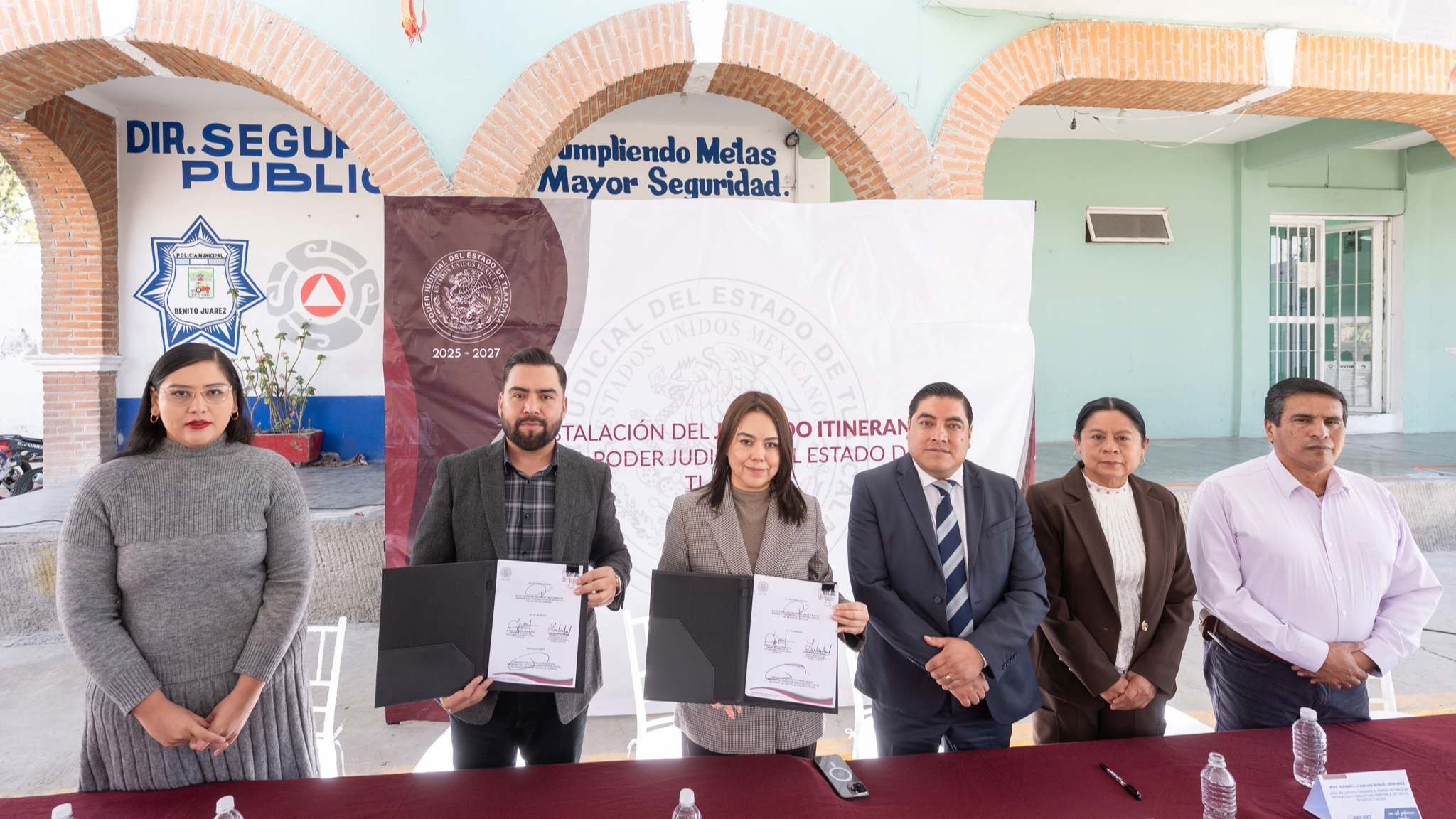 La Justicia Itinerante se Instala en el Municipio de Benito Juárez, Tlaxcala