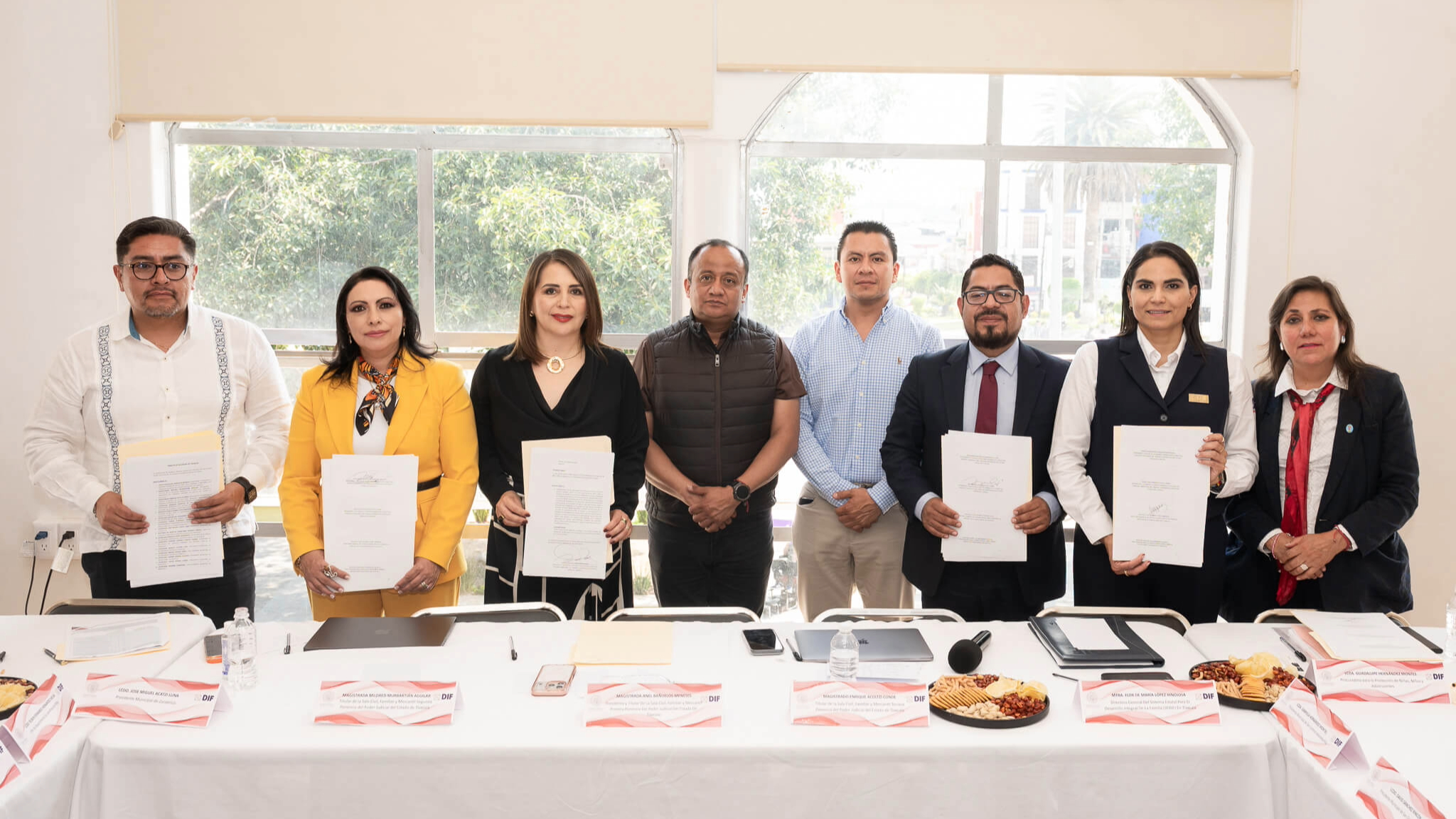 Realiza TSJE cuarta mesa de trabajo con alcaldes y procuradores a favor de infancias