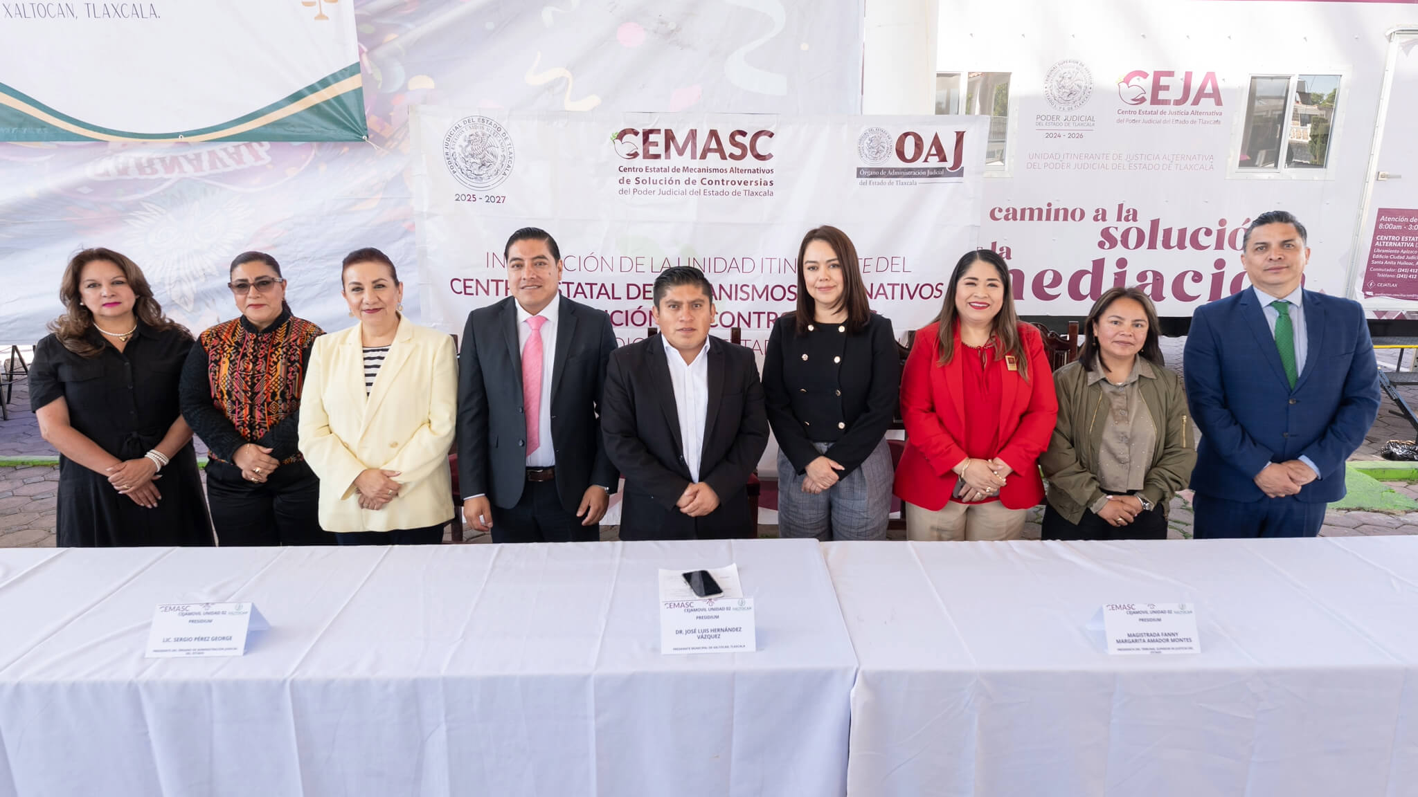 Instala Poder Judicial Unidad Itinerante del CEMASC en Xaltocan