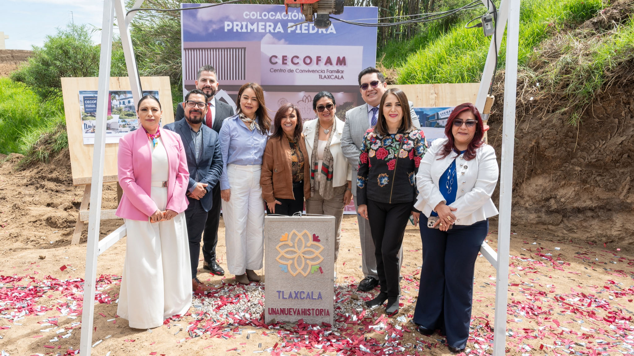 Inicia Construcción del nuevo Centro de Convivencia Familiar del Poder Judicial de Tlaxcala