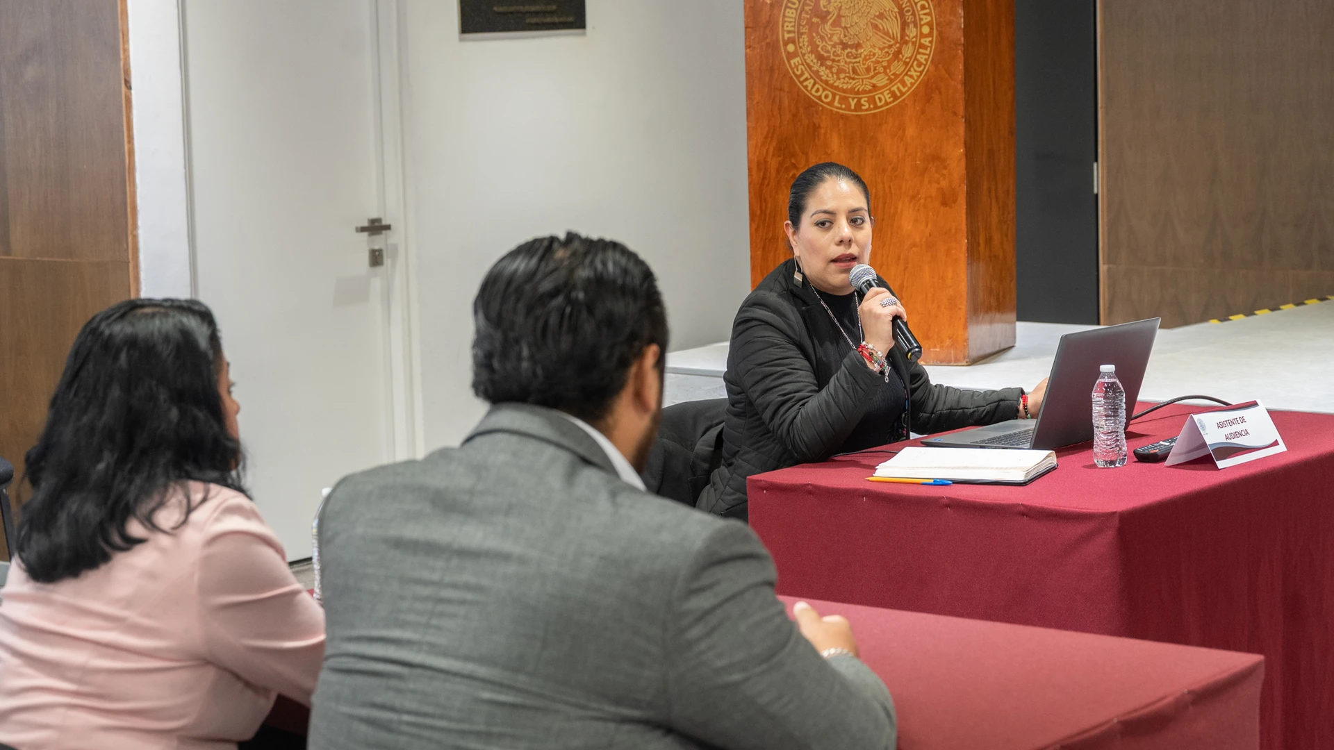 Participan juzgadores tlaxcaltecas en Primer Taller de Simulación de Juicios Orales