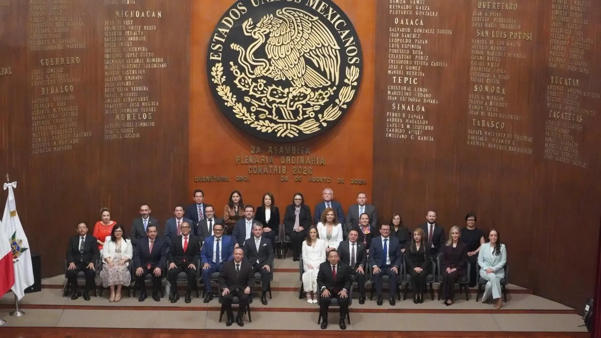 Participa presidenta del TSJE en Tercera Sesión Ordinaria de la Conatrib