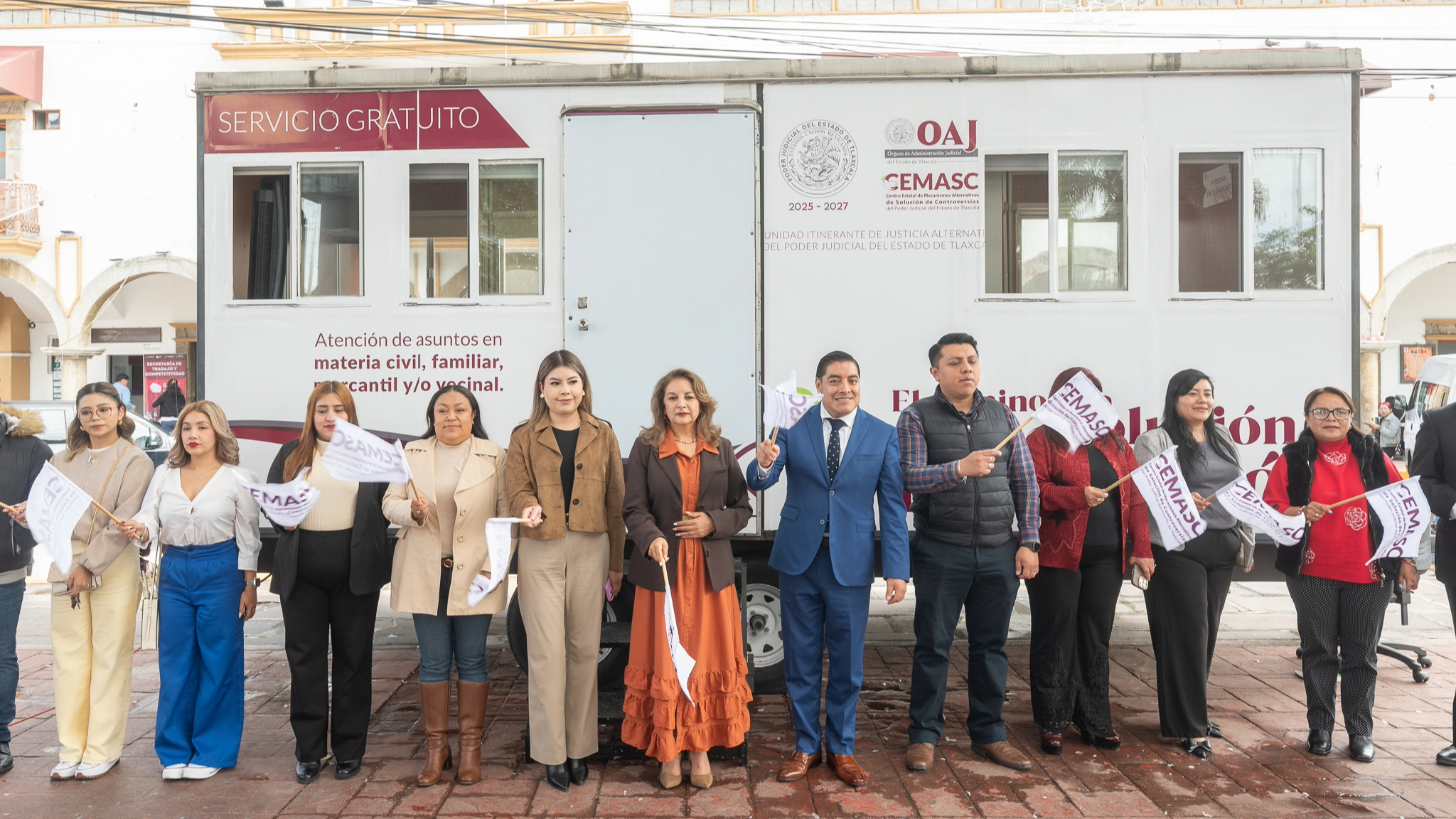 Acercan la justicia alternativa al municipio de Contla; unidad de CEMASC inicia actividades